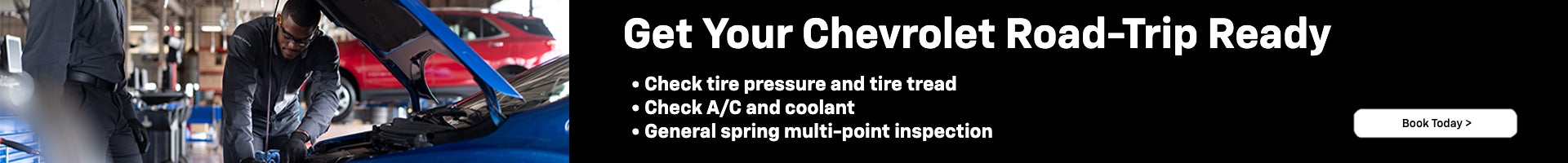 Chevrolet Service Banner