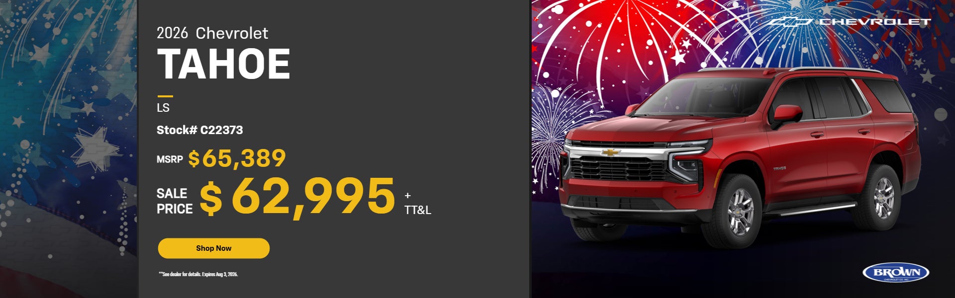 2026 Chevrolet Tahoe LS