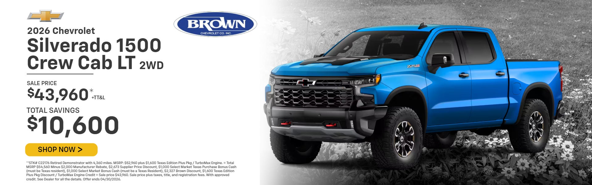 2026 Chevrolet Silverado 1500 Crew Cab LT 2WD