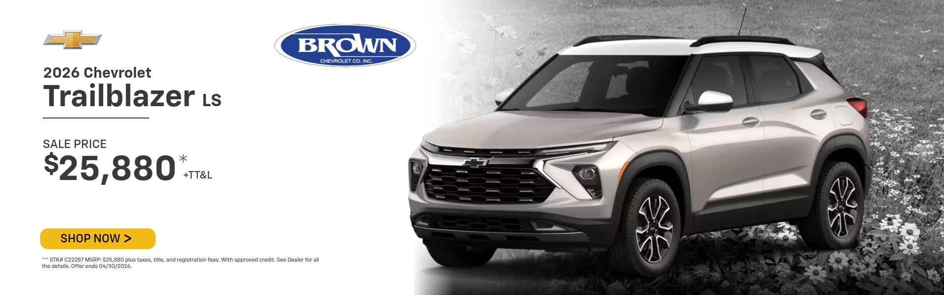 2026 Chevrolet Trailblazer LS