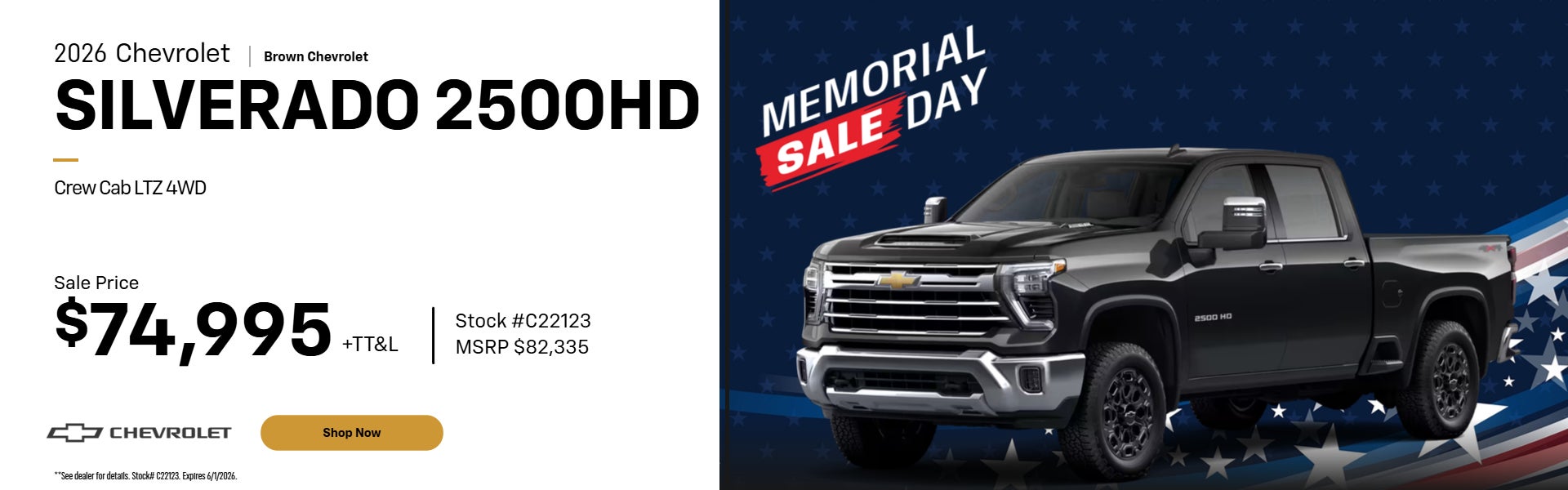 2026 Chevrolet Silverado 2500 Crew Cab LTZ 4WD