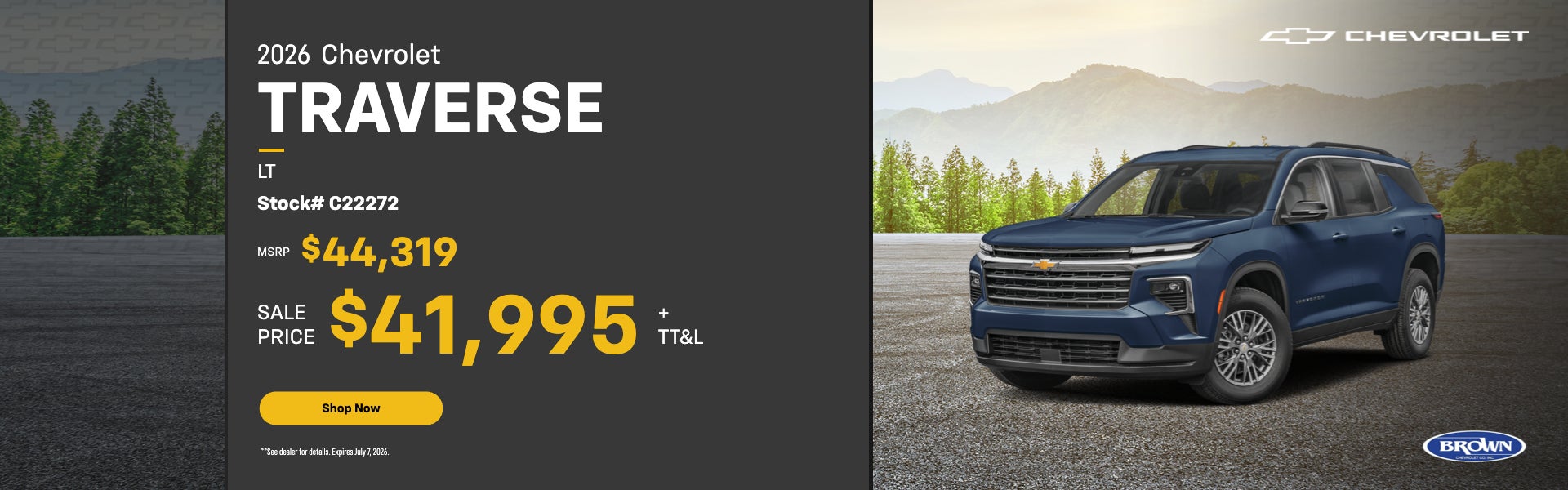2026 Chevrolet Traverse LT